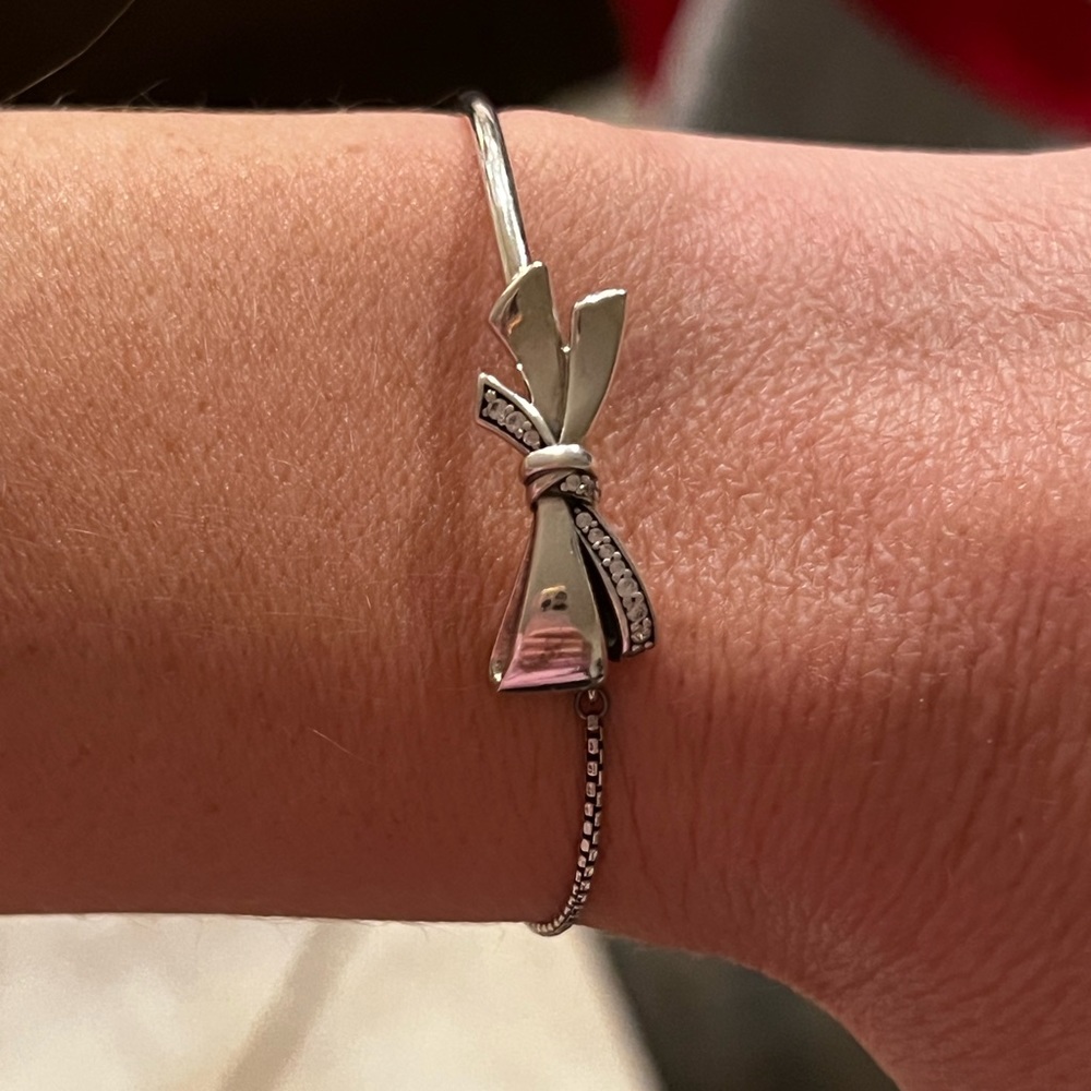 Authentic Pandora bow bracelet